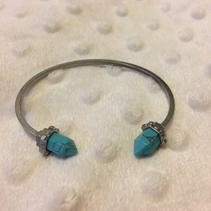 Turquoise bracelet cuff